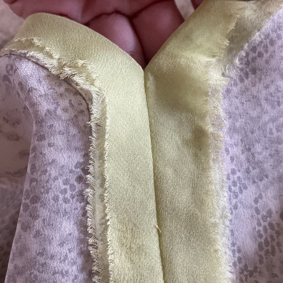 ❌SOLD❌Rebecca Taylor 100% Silk Sleeveless Flowy Dress🤍⭐️🤍 - Picture 5 of 15